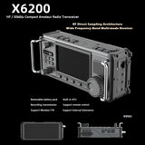 Newest X6100 Radio HF/50Mhz Multiband Portable SDR HF Ham Transceiver Radio Amateur