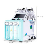 6 in 1 Pro Oxygen Facial Machine Clean Skin Care BIO Light RF Vacuum Facial Machine Hydro Water Oxygen Jet Peel Machine