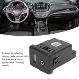 AUX USB Interface Socket Jack Smoother Driving Safe Connection Replacement for Malibu EG3 2012 to 2018 13599456 Car Accessories