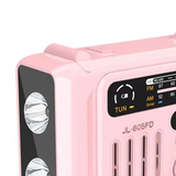 Multifunctional Bluetooth Speakers Solar Hand Crank AM/FM/NOAA Radio Speakers With LED Flashlight And Reading Lamp