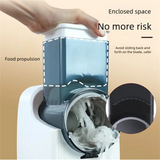 Multi-Function Electric Vegetable Cutter Household Kitchen 50W Automatic Slicer Shredder Vegetables Processor
