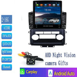 For Tesla Style 2 Din Android 14.0 Car Radio For Nissan Frontier Xterra 2009-2012 Multimedia Video Player GPS Stereo Carplay RDS