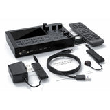 1080p 60Hz 4 Channel HDMI Video Switcher with Screen Mic Line in Mixing Audio for Camera Live Streaming Video Capture Recording
