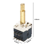 GP88 Channel Switches with Copper Shaft Walkie-Talkie Accessory Channels Selector Replacement For GP328 GP88 Walkie-Talkies