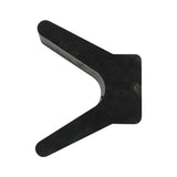 2 Inch V-Style Bow Stop 1/2In Mounting Hole Diameter Boat Bow Stop Trailer Stopper Rubber for Boat Trailer Roller Parts