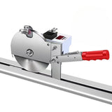 Automatic Industrial Electric Fabric Circle Cutter Machine Fabric End Cutter.45mm Cutting