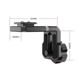Wireless Transmission Base Plate Holder With 1/4 Cold Shoe Mount For Cineview HE/SE/Quad For DJI RS2/RSC2/RS3/Rs3pro