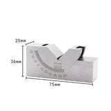 Adjustable Angle Pad Grinder Adjustable Angle Gauge Milling Machine Angle Pad Precision V-Shaped Pad