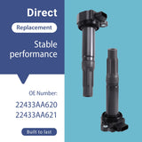 4PCS Car Parts Ignition Coils 22433AA620 22433AA621 For Subaru Outback Legacy 2.5L Ignition System