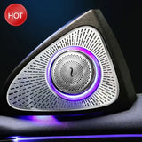 Car For Tesla Model 3 Accessories 2 Rotating Tweeters Treble Speaker Tweeters With 128 Color Gamut Smart With Ambient Lig