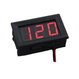 Digital DC Ammeter 0-10A with Fine Adjustment - LED Display Current Meter with Protective Housing for Precise Measurement