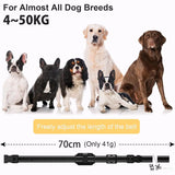 H769 Rechargeable Dog Training Collar Remote Shock/Vibration/Beep/Light, IPX7 Waterproof, 300M Range for Small to Large Dog