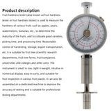 Ranlraka Portable Pointer Fruit Hardness Tester Fruit SclerometerFruitDurometer For AppleBananaPearGrapesOrangesPenetrometer