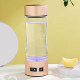 New Design 4000-5000ppb SPE PEM Portable Electrolytic Cup High-concentration Rich Hydrogen Water Bottle Small Molecule Water Cup