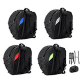 Motorcycle Rear Bag  Motorbike Storage Pack Reflective High‑Density Woven Oxford Cloth for Autocycle