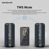 Portable Outdoor Speaker XDOBO 50W BT5.3 IPX7 Waterproof Bass Boost TWS 20H Playtime 5V/2A Type-C