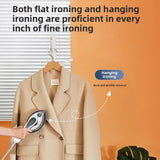 Portable Home Clothes Steamer with Mini Electric Ironing Machine Handheld Dry Steam Iron for Household & Dormitory Use US Plug