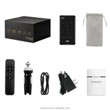 P09-II Best Mini 4K LED 3D 9 Touch Screen Wifi Pocket Projector with Built-in Battery for Home Theater
