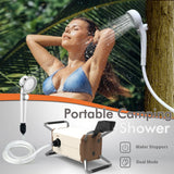 Car Wash Vegetable Watering Flowers Multifunctional Outdoor Pump RV Camping Water Pump with Pressure Switch and Night Lights