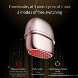 5 in 1 Home Use Beauty Equipment Facial Massage Machine Skin Care Massager Portable Led Red Blue light EMS RF beauty device
