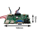H-D VGA USB LCD Controller Board 15.6" LQ156M1LG21 1920X1080 600nit LCD Screen