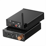 Bluetooth 6.0 Audio Receiver Wireless with Remote Volume Control Audio Adapter Microphone Karaoke 3.5mm AUX RCA 6.5MM