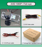 For SEAT Ibiza /SEAT Leon Exeo ST Alhambra 7N MK2 MPV / Altea 5D Hatchback / Inca AHD 1080P 170° FishEye Reverse Parking Camera