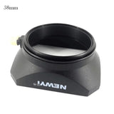 37 to 58 mm Square Lens Hood Retro Universal Lens Accessories for Sony Fujifilm Olympus Mirrorless Camera Lenses DV Camcorders