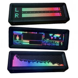 WiFi Voice-Activated Level Light ER256 Full Color Music Spectrum Audio Rhythm Light Meter Clock