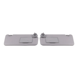 1Pair Car Sun Visor Inside Sunshade Gray For Hyundai I30 I30CW 2008-2011 85201-2L020 85202-2L020