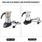 Large Capacity Electric Moka Pot Stovetop Espresso Coffee Maker Coffee Percolator 150ml