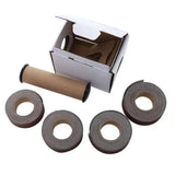 Sandpaper Rolls 4/5 Grits Emery Cloth Roll with Dispenser 6 Meters Sanding Blet for Automotive Wood Metal Polishing Abrasive