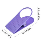 Saucer Clip Desk Clip-On Cup Holder Stand Classroom Train Offices Compact Holder With Clip For Mugs Coffee Cups Insulated Mugs