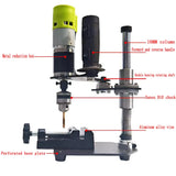 Compact & Portable Electric Tapping Machine Variable Speed Multi-function Tool for Home Metal Thread Processing