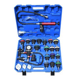 34 Pieces, 28 Pieces, Car Water Tank Pressure Gauge, Water Tank Leak Detector, Testing Tool, Antifreeze Replacement Machine