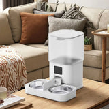 Automatic Cat Dog Feeder Water Fountain Smart WIFI Remote Control Timing Portable Indoor Pet Feeder Made of Durable Plastic