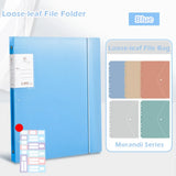 Multi-functional Loose-leaf Design File Folder Set PP Waterproof Test Paper Storage Clip Document Organizer School Office