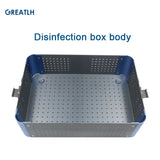 Premium Professional Aluminium Alloy Sterilization Box Disinfection Box for Holding Instrument Sterilized