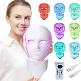 Microcurrents LED Beauty Mask Physiotherapy Facials Equipment Home Use Beauty Mask Devices Red Light Therapy Face Instrument