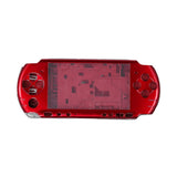 Game Console Shell Cover with Button Kit Game Console Protective Cover Replacement for PSP3000 Game Console Accessories
