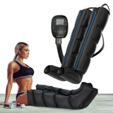 Rechargeable Leg Massager for Circulation and Pain Relief - Cordless Air Compression Boots for Swollen Feet, Restless Legs