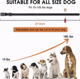 2 Dog Training Collar Rechargeable Remote Trainer 800M Range Waterproof IP67 Electronic Collar with Beep Vibration Shock