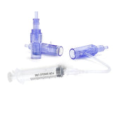 10pcs Hydra Needle Derma Stamp 9/12/24/36/42 Pin 3d 5d Nano Facial Meso Injector Pen Microneedle Cartridge With Syringe Tube
