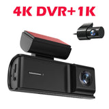 Dash Cam 4K 2160P UHD WiFi for Car DVR Camera Video Recorder Auto Night Vision WDR Voice Control Wireless 24H Parking Mode