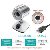 Lab Infrared Sterilizer with 14/35mm Inoculation Loop Sterilizer  400°C/825°C for Scalpel Needle Inoculating Loop Vaccination