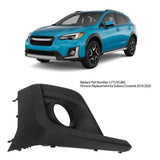 Black Right Front Fog Light Bezel Trim 57731FL082 Fog Lamp Cover Replacement for Subaru Crosstrek 2018‑2020 Car Accessories