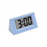 Mini Clock Simple Electronic Digital Display Clock Bedside Clock Car Clock Student Clock Portable Desk Clock Triangular Clock