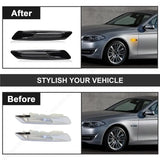 Exclusive Turn Signal LED Side Marker Light Car Smoked For 2011-2013 BMW 550I 535I 528I Sedan 63137154167, 63137154168