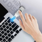 USB Disk 64GB Fingerprint Flash Drive Password Verification Metal OTG Pendrive USB3.0 Type C for PC Phone Lock Thumbdrive Jump