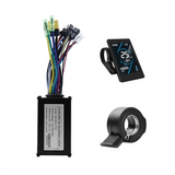 36V 48V 15A Brushless Controller T5S LCD Display Meter+130X Throttle Kit For Electric Scooter EBike Repair Kit